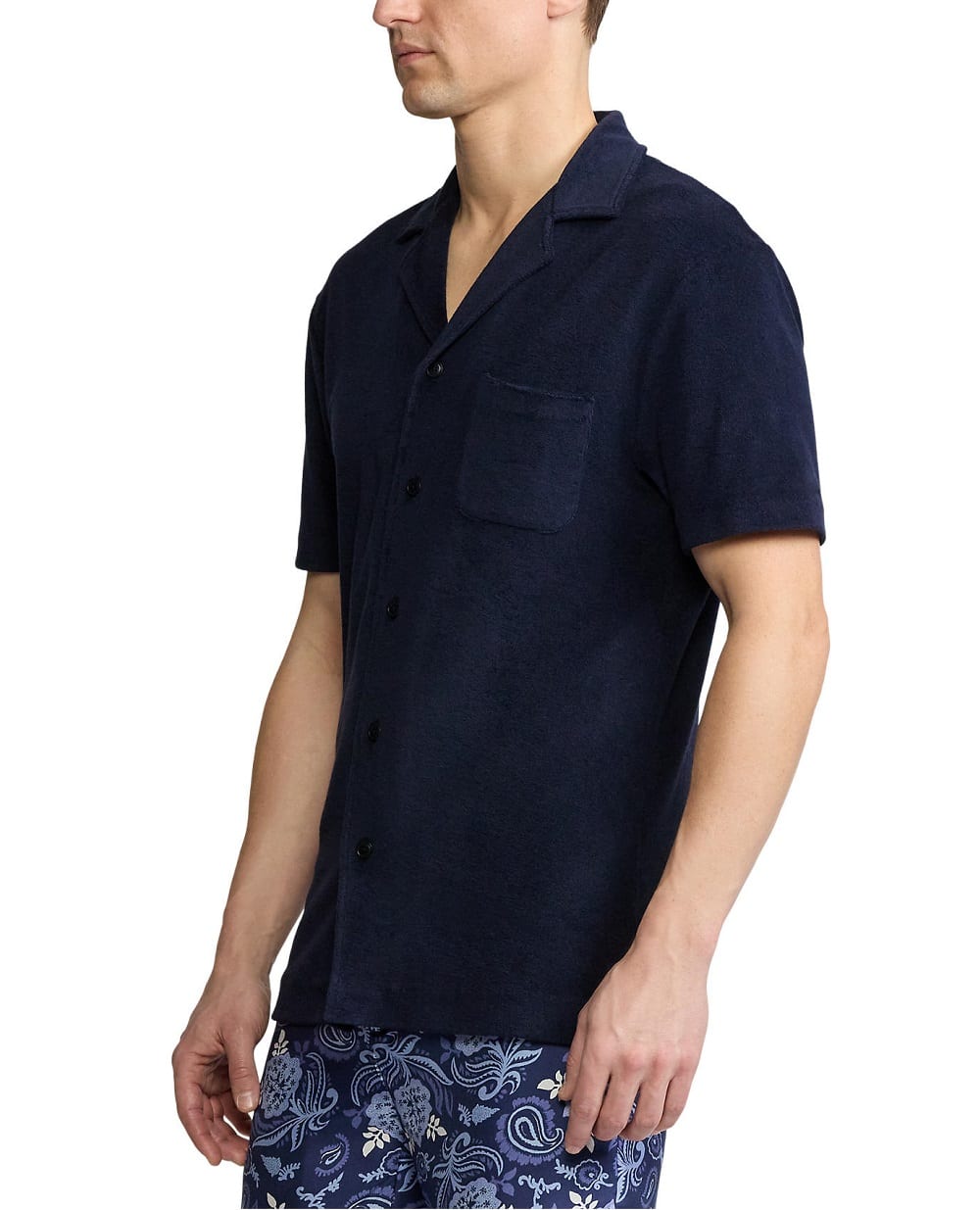 Рубашка Ralph Lauren Purple Label 790963425001, темно-синий цвет • Купить в интернет-магазине Kameron