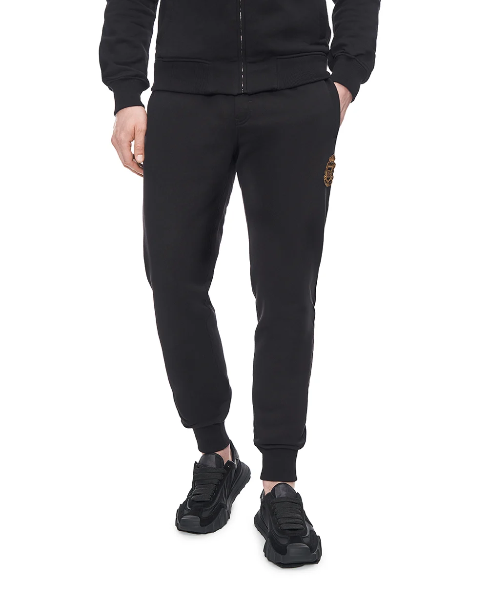 Спортивні штани (костюм) Dolce&Gabbana GP07TZ-G7PZT, чорний колір • Купити в інтернет-магазині Kameron