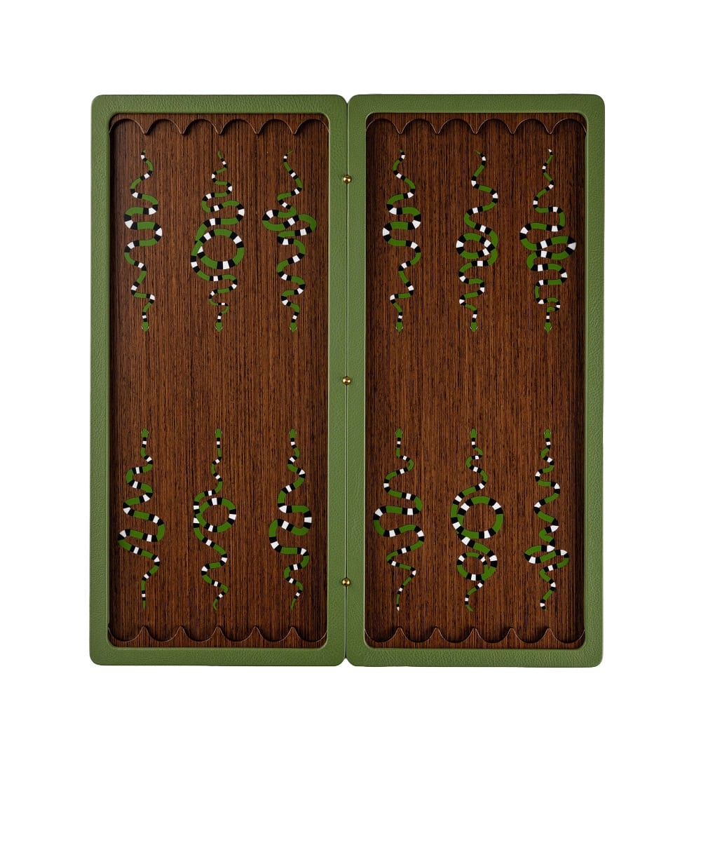 Нарды Aspid Mascot Green Satisfaction Zali ZL0001, зеленый цвет • Купить в интернет-магазине Kameron