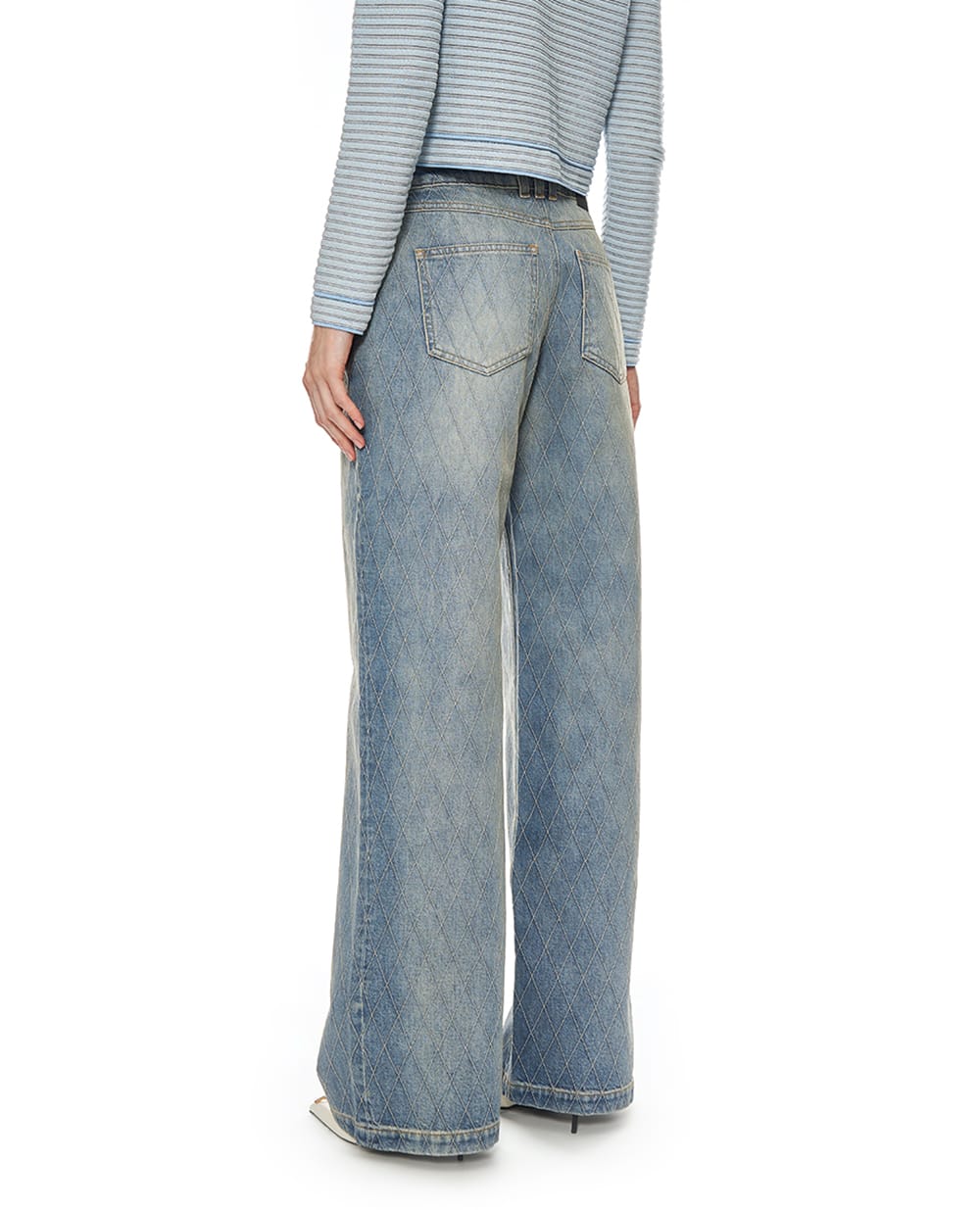 Джинсы Balmain FF1MI060DF79, синий цвет • Купить в интернет-магазине Kameron