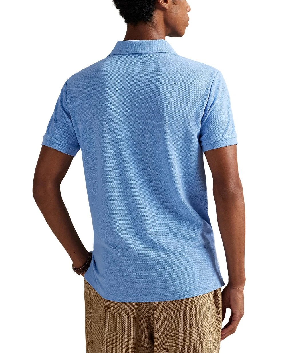 Поло Polo Ralph Lauren 710680784461, голубой цвет • Купить в интернет-магазине Kameron
