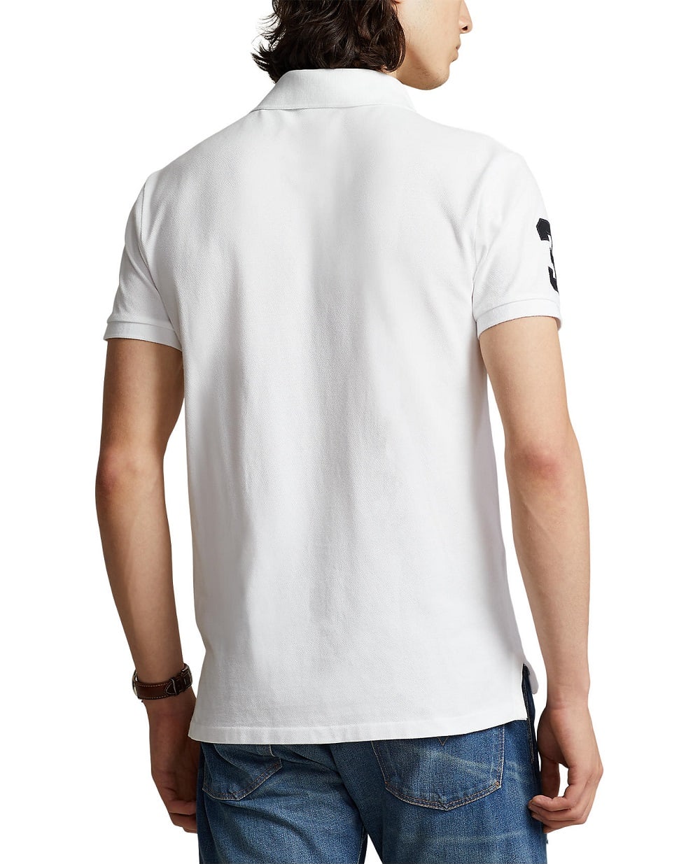 Поло Mesh Polo Ralph Lauren 710688969003, белый цвет • Купить в интернет-магазине Kameron