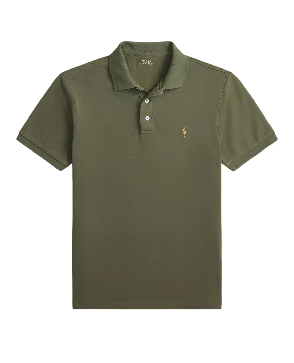 Поло Polo Ralph Lauren 710941439509, оливковий колір • Купити в інтернет-магазині Kameron