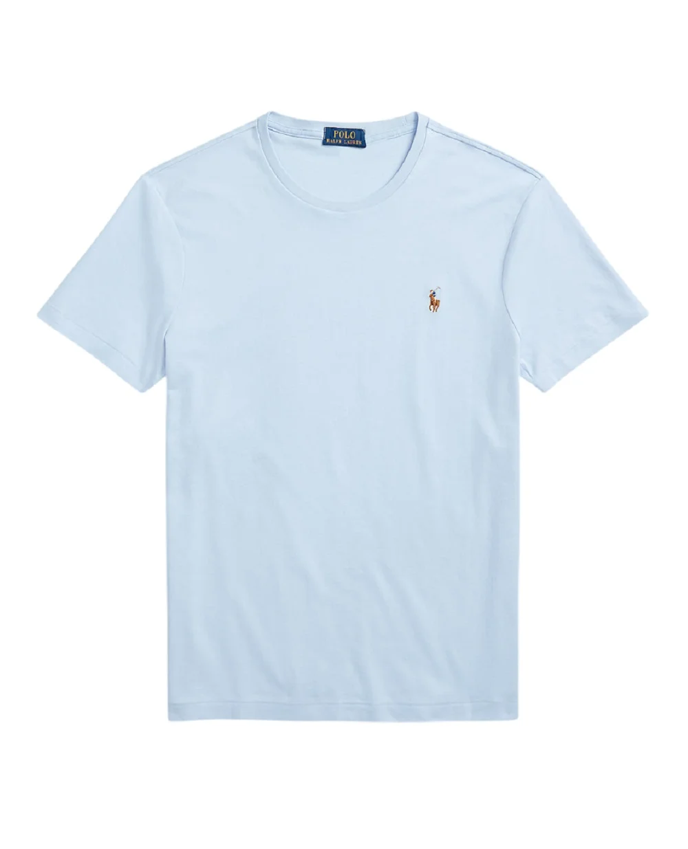 Футболка Polo Ralph Lauren 710740727005, голубой цвет • Купить в интернет-магазине Kameron