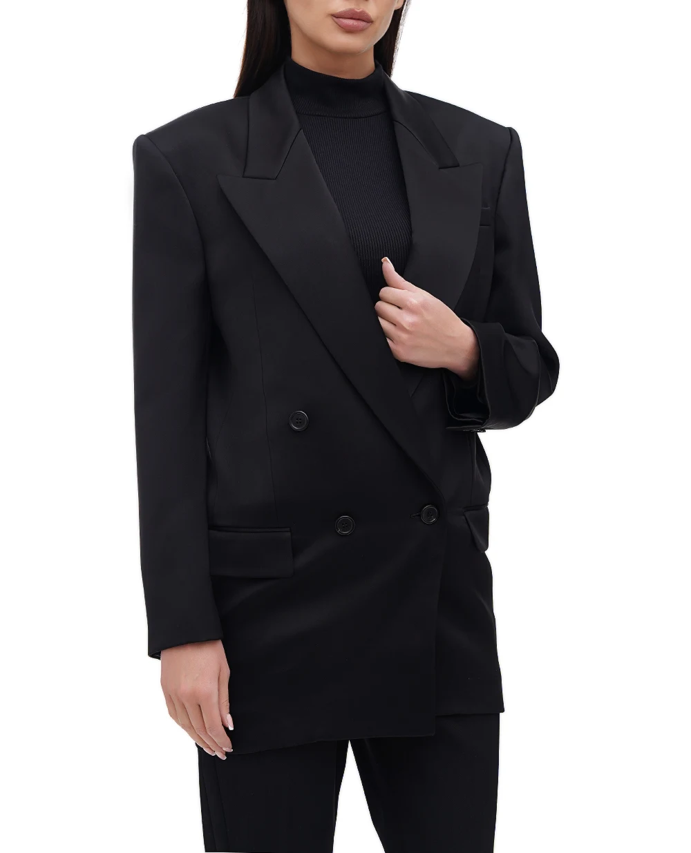 Блейзер Saint Laurent 798010-Y013G, чорний колір • Купити в інтернет-магазині Kameron