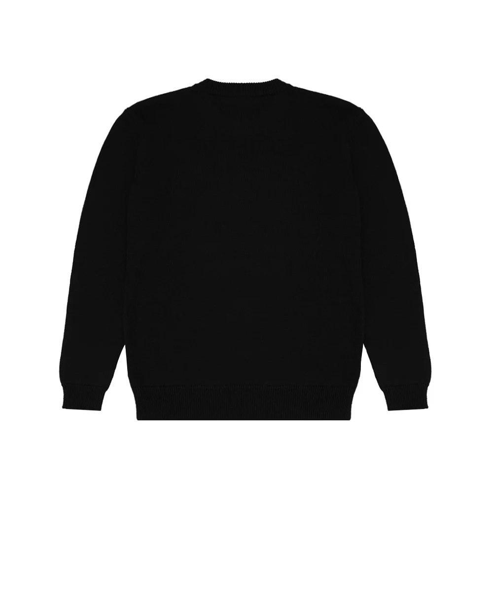 Детский свитшот Dolce&Gabbana Kids L4KWE2-JCVU9-B, черный цвет • Купить в интернет-магазине Kameron