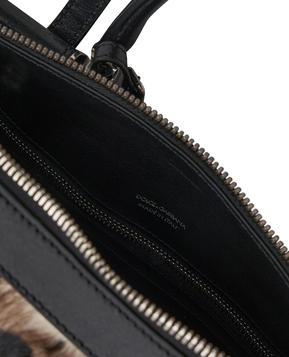 Сумка Vittoria с леопардовым принтом Dolce&Gabbana BB7844-AX853, коричневый цвет • Купить в интернет-магазине Kameron
