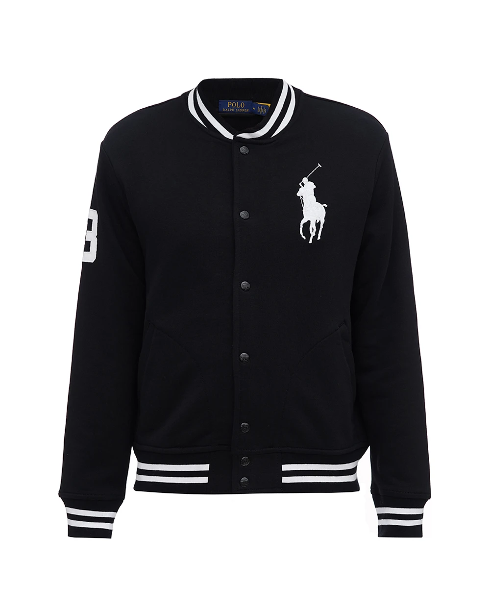 Бомбер Polo Ralph Lauren 710951717001, чорний колір • Купити в інтернет-магазині Kameron