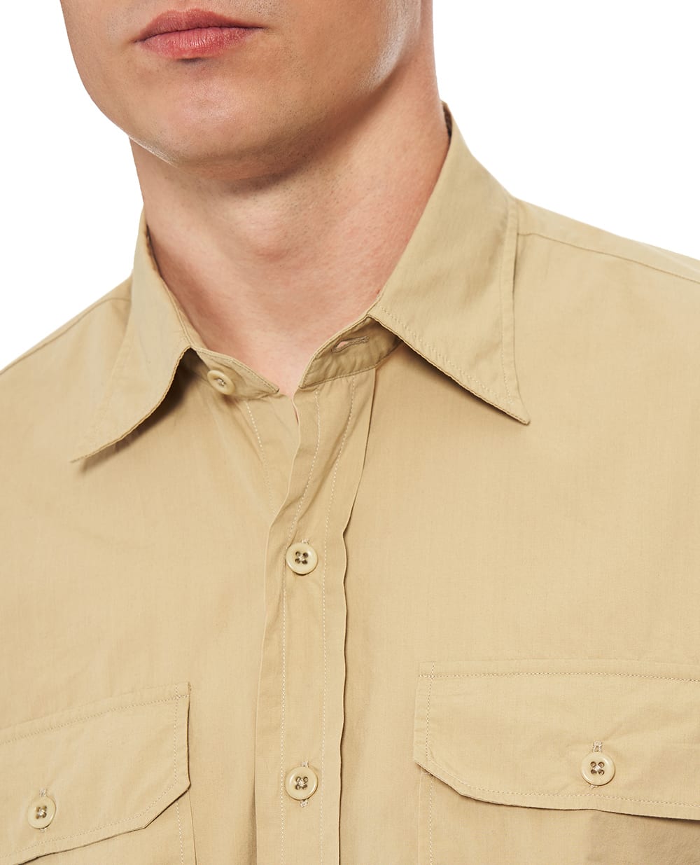 Рубашка Ralph Lauren Purple Label 790977155003, бежевый цвет • Купить в интернет-магазине Kameron