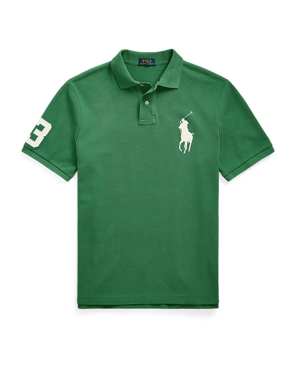 Поло Polo Ralph Lauren 710969625002, зеленый цвет • Купить в интернет-магазине Kameron