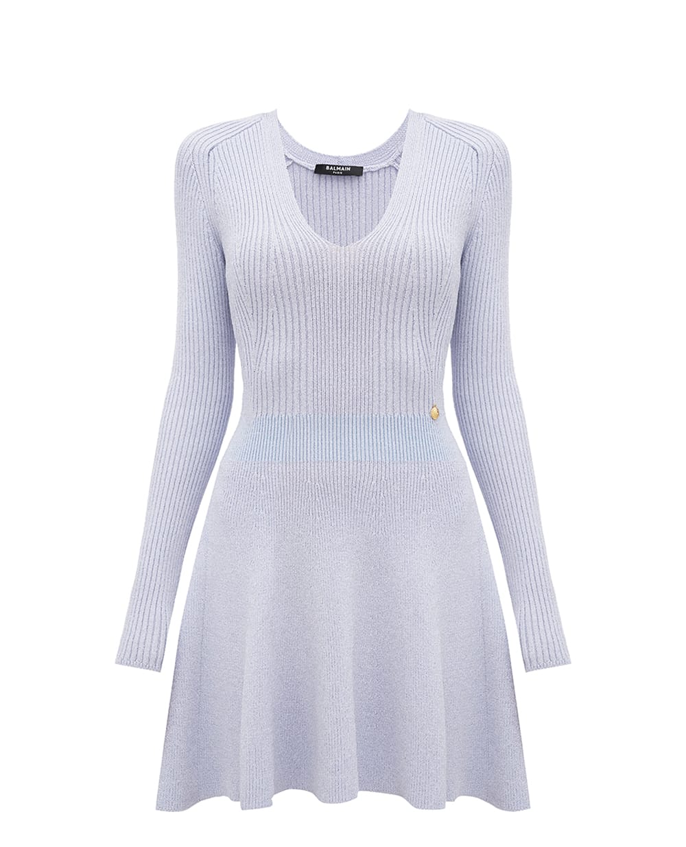 Сукня Balmain EF1R9857KI09, блакитний колір • Купити в інтернет-магазині Kameron