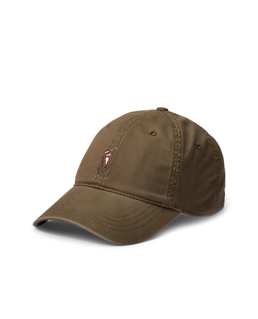 Бейсболка Polo Ralph Lauren 710960726009, коричневый цвет • Купить в интернет-магазине Kameron