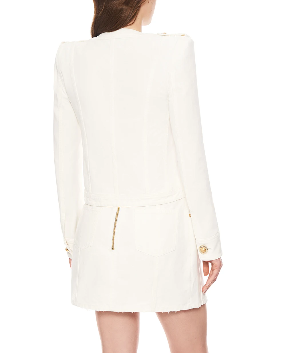 Жакет Balmain FF1SK850DF78, белый цвет • Купить в интернет-магазине Kameron