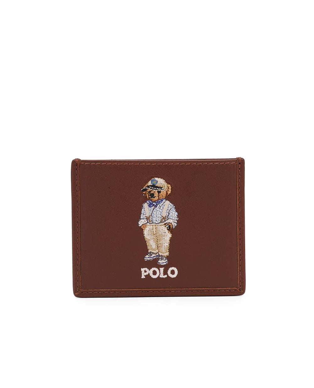 Визитница Polo Bear Polo Ralph Lauren 405952097001, коричневый цвет • Купить в интернет-магазине Kameron