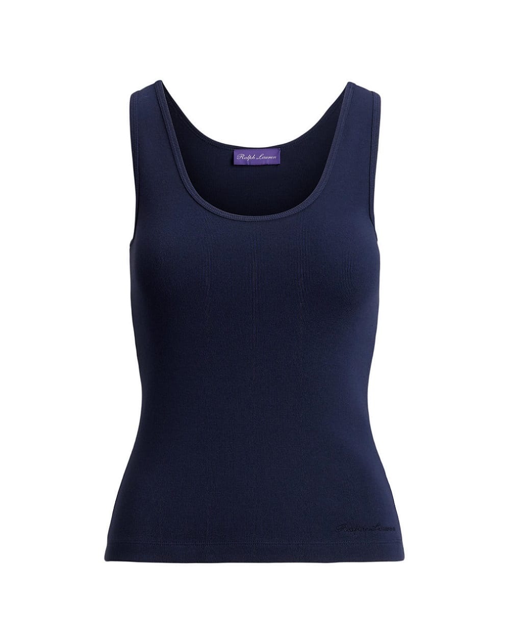 Майка Ellis у рубчик Ralph Lauren Collection 290965861015, синій колір • Купити в інтернет-магазині Kameron