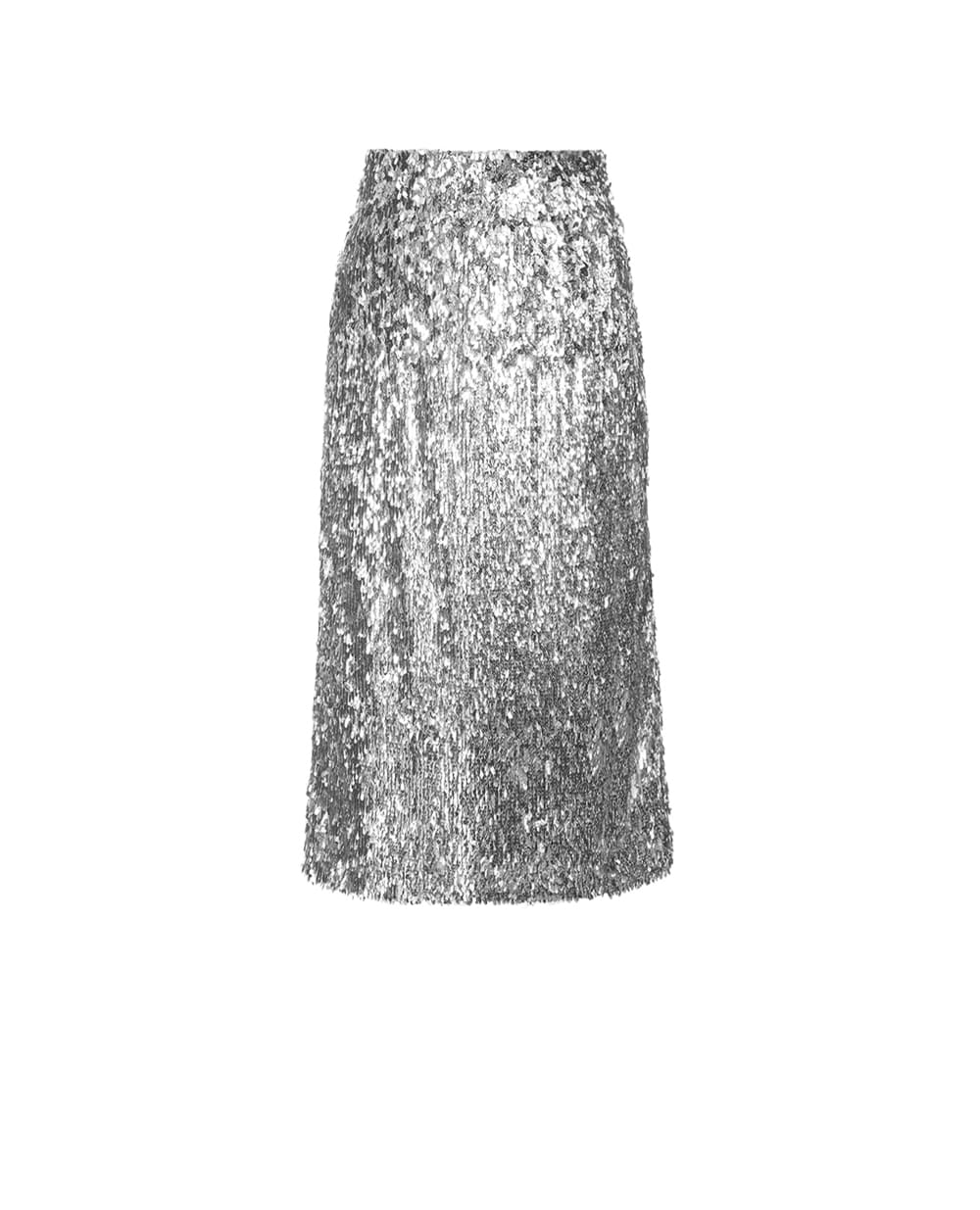 Юбка из пайеток Dolce&Gabbana F4DAIT-FLSMC, серебряный цвет • Купить в интернет-магазине Kameron