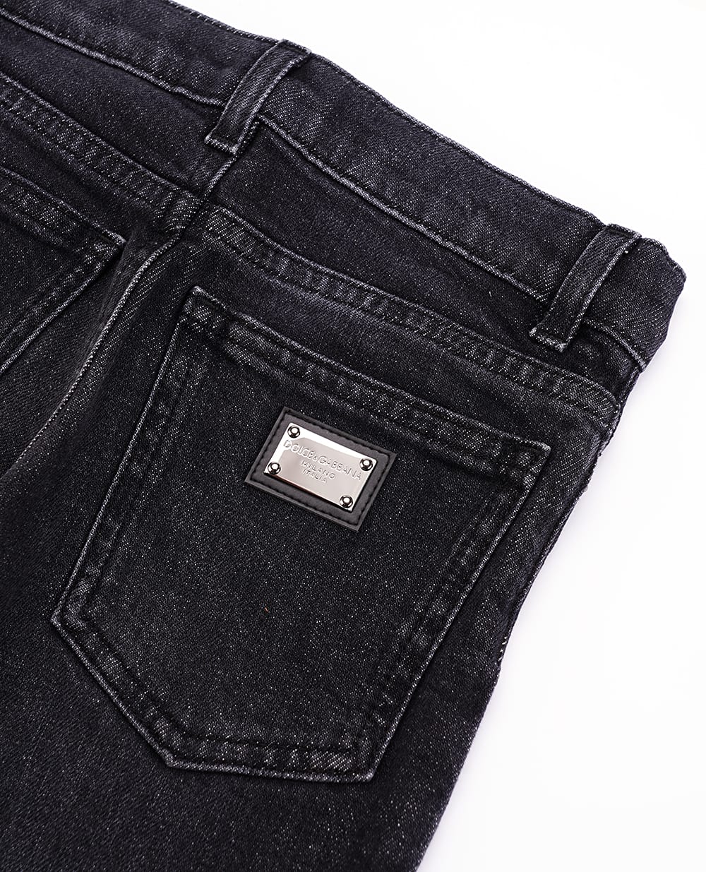 Детские джинсы Dolce&Gabbana Kids L42F59-LDB62-B, графит цвет • Купить в интернет-магазине Kameron