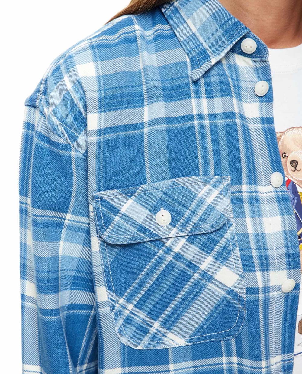 Рубашка Polo Ralph Lauren 211909364001, синий цвет • Купить в интернет-магазине Kameron