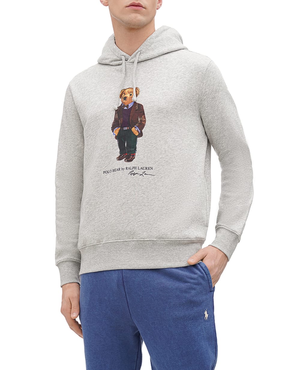 Худи Polo Bear Polo Ralph Lauren 710853309027, серый цвет • Купить в интернет-магазине Kameron