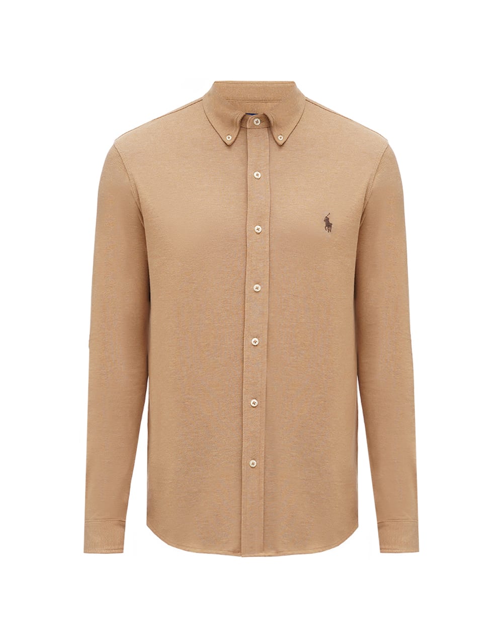 Рубашка Polo Ralph Lauren 710654408115, бежевый цвет • Купить в интернет-магазине Kameron
