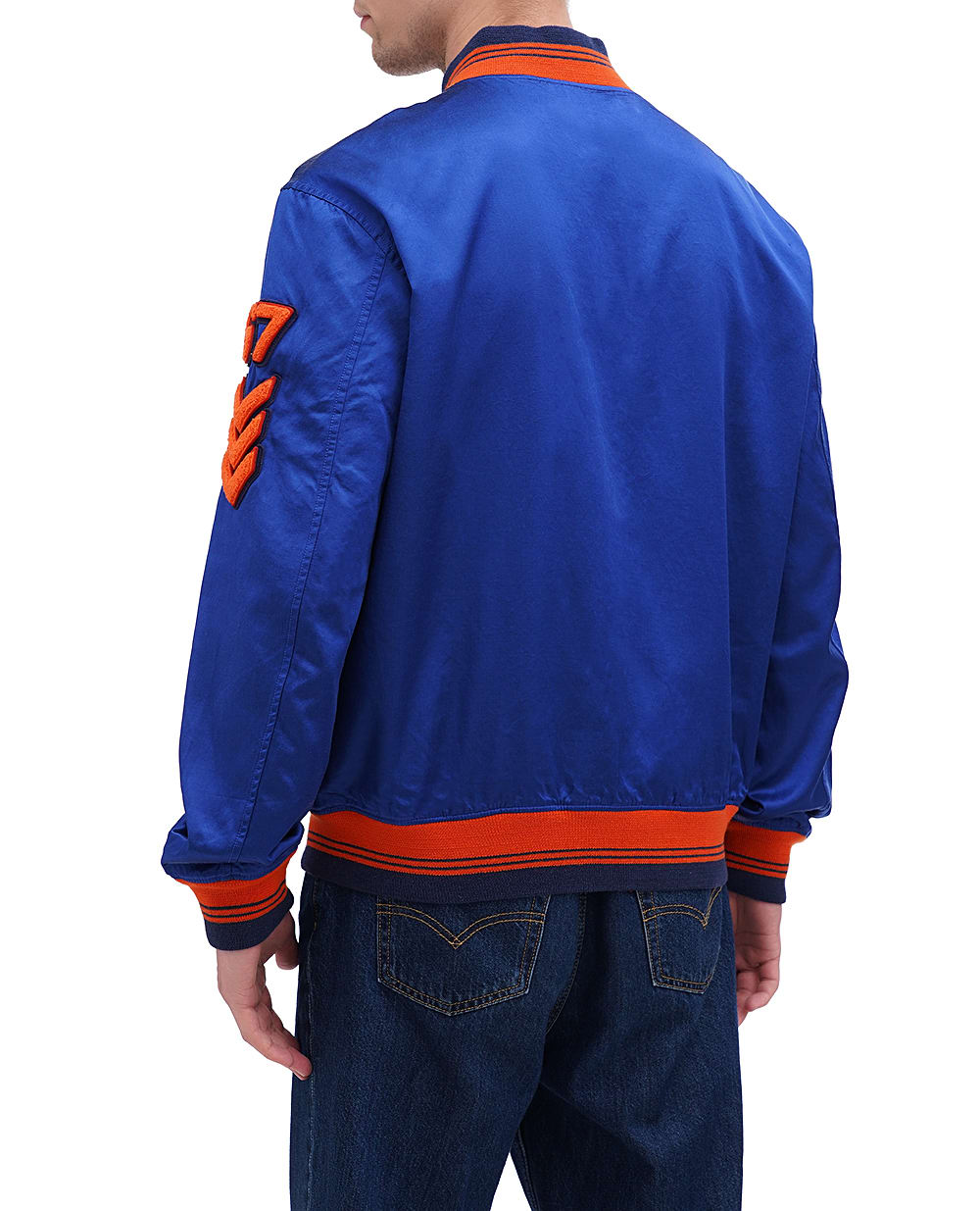 Бомбер Polo Ralph Lauren 710928558001, синий цвет • Купить в интернет-магазине Kameron