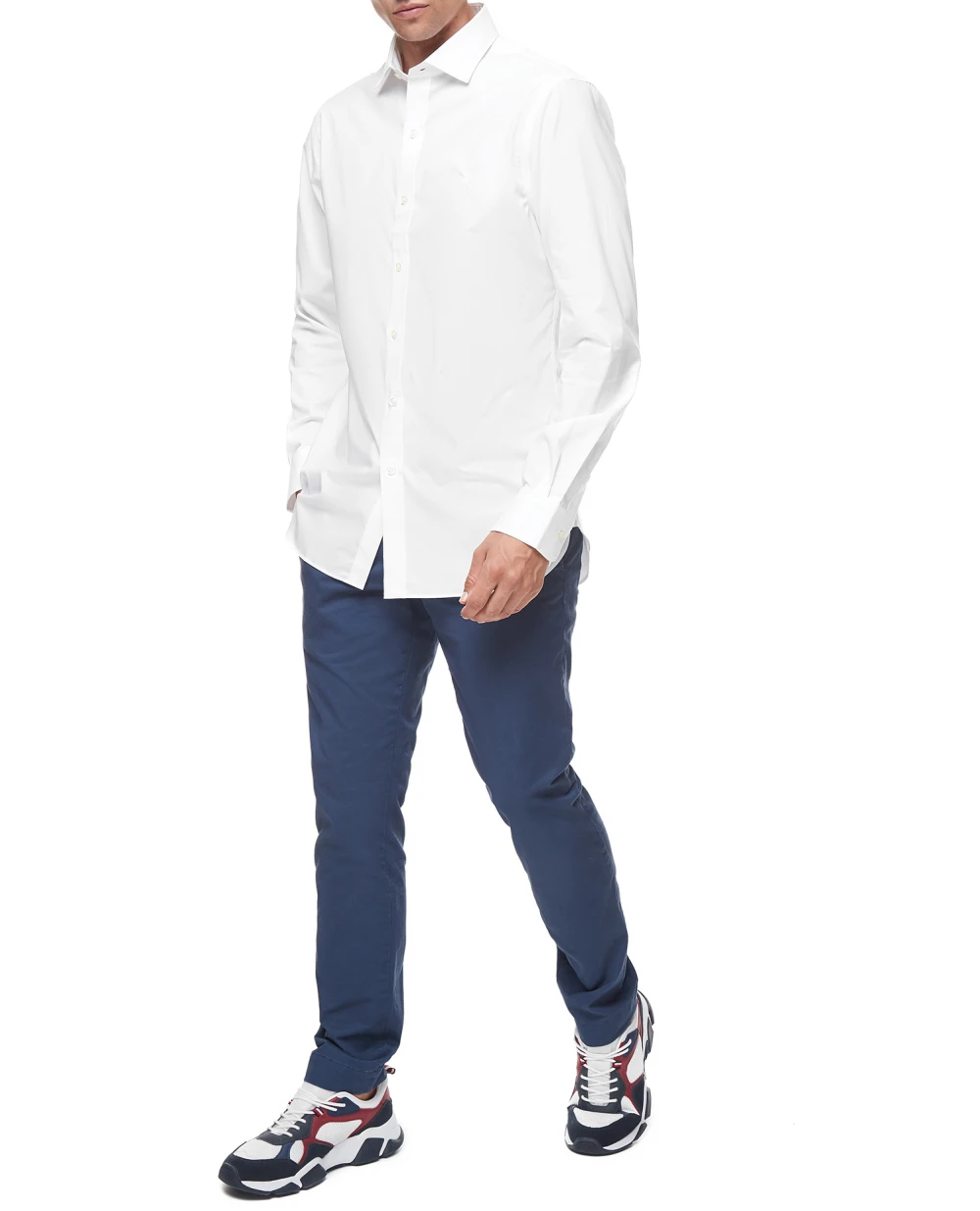 Рубашка Polo Ralph Lauren 712827064002, белый цвет • Купить в интернет-магазине Kameron