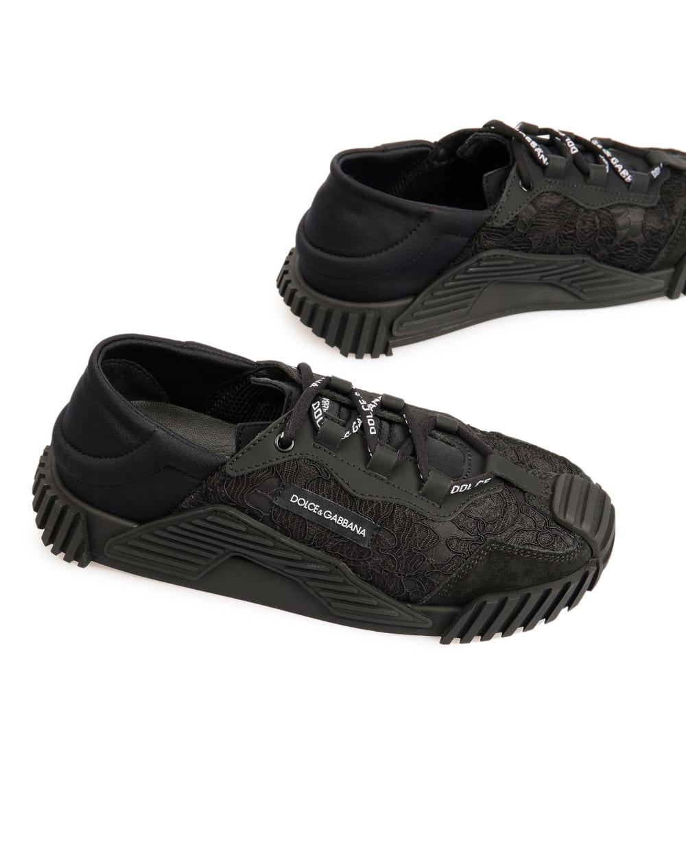 Кроссовки Dolce&Gabbana Kids D11008-AO237-M, черный цвет • Купить в интернет-магазине Kameron