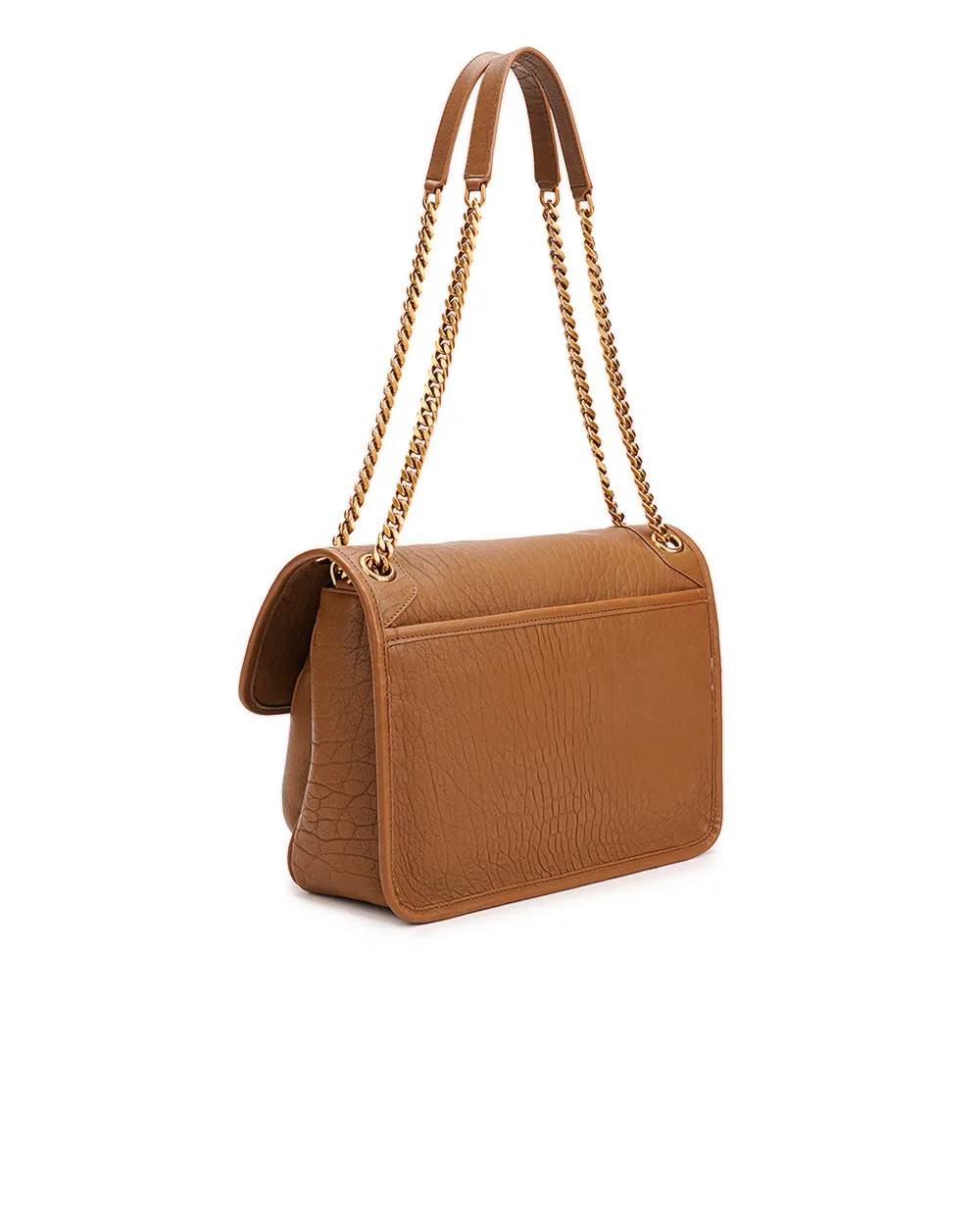 Кожаная сумка Niki Medium Saint Laurent 633178-AACYT, коричневый цвет • Купить в интернет-магазине Kameron