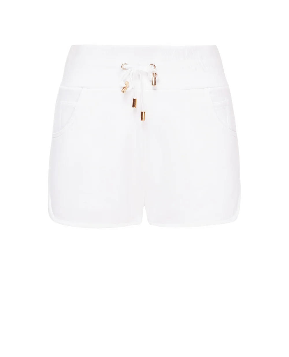 Шорты Balmain XF1OA025BB07, белый цвет • Купить в интернет-магазине Kameron