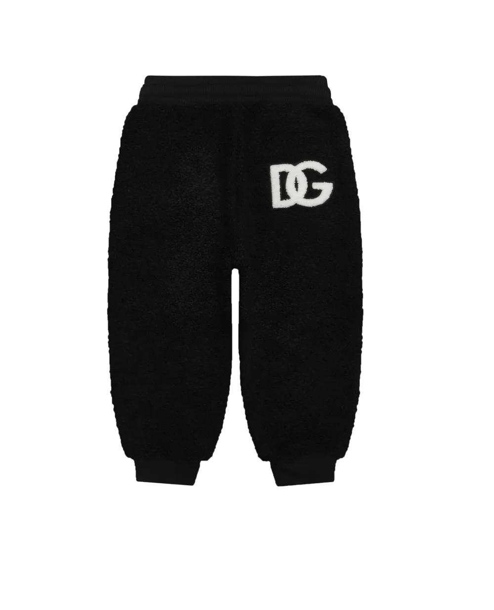 Детские спортивные брюки (костюм) Dolce&Gabbana Kids L4JPGM-G7F5R-S, черный цвет • Купить в интернет-магазине Kameron