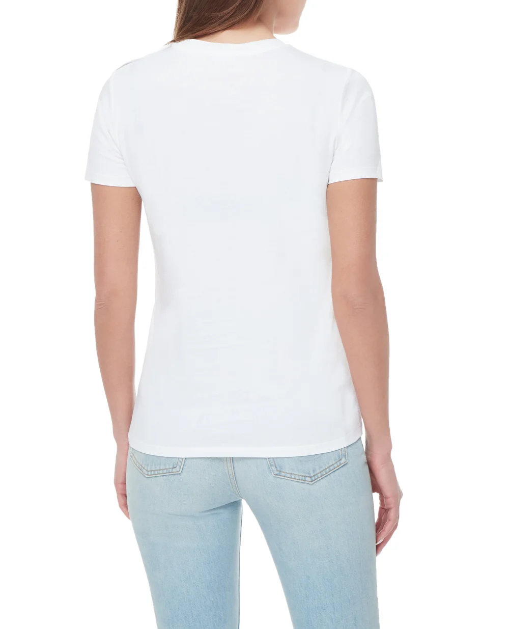 Футболка Balmain AF1EF005BB02, белый цвет • Купить в интернет-магазине Kameron
