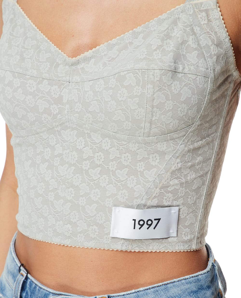 Бюстьє Dolce&Gabbana F7T19T-FJUBN, сірий колір • Купити в інтернет-магазині Kameron