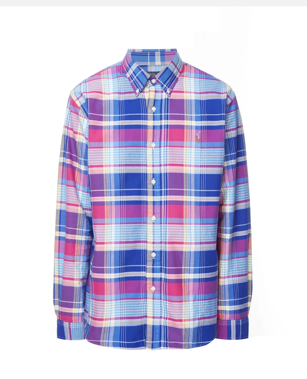 Рубашка Polo Ralph Lauren 710867315002, синий цвет • Купить в интернет-магазине Kameron