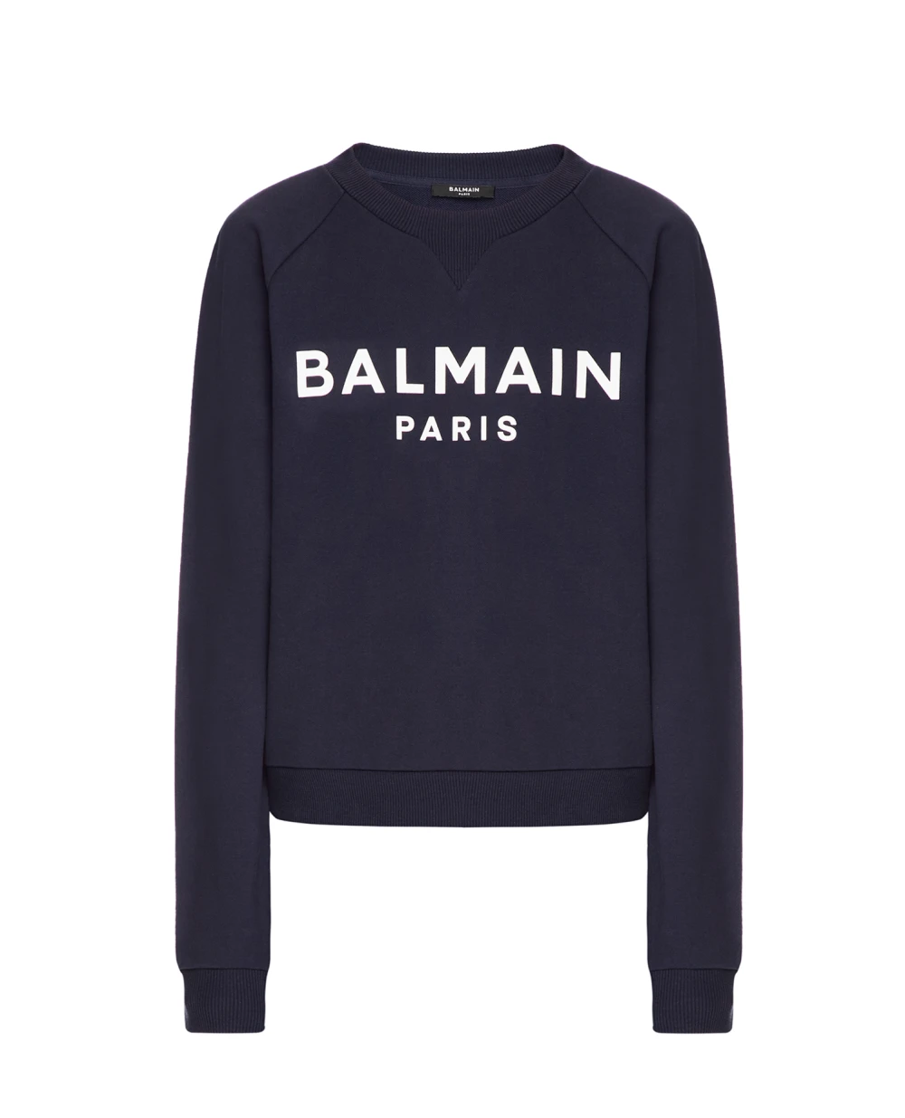 Свитшот Balmain YF1JQ001BB02, темно-синий цвет • Купить в интернет-магазине Kameron