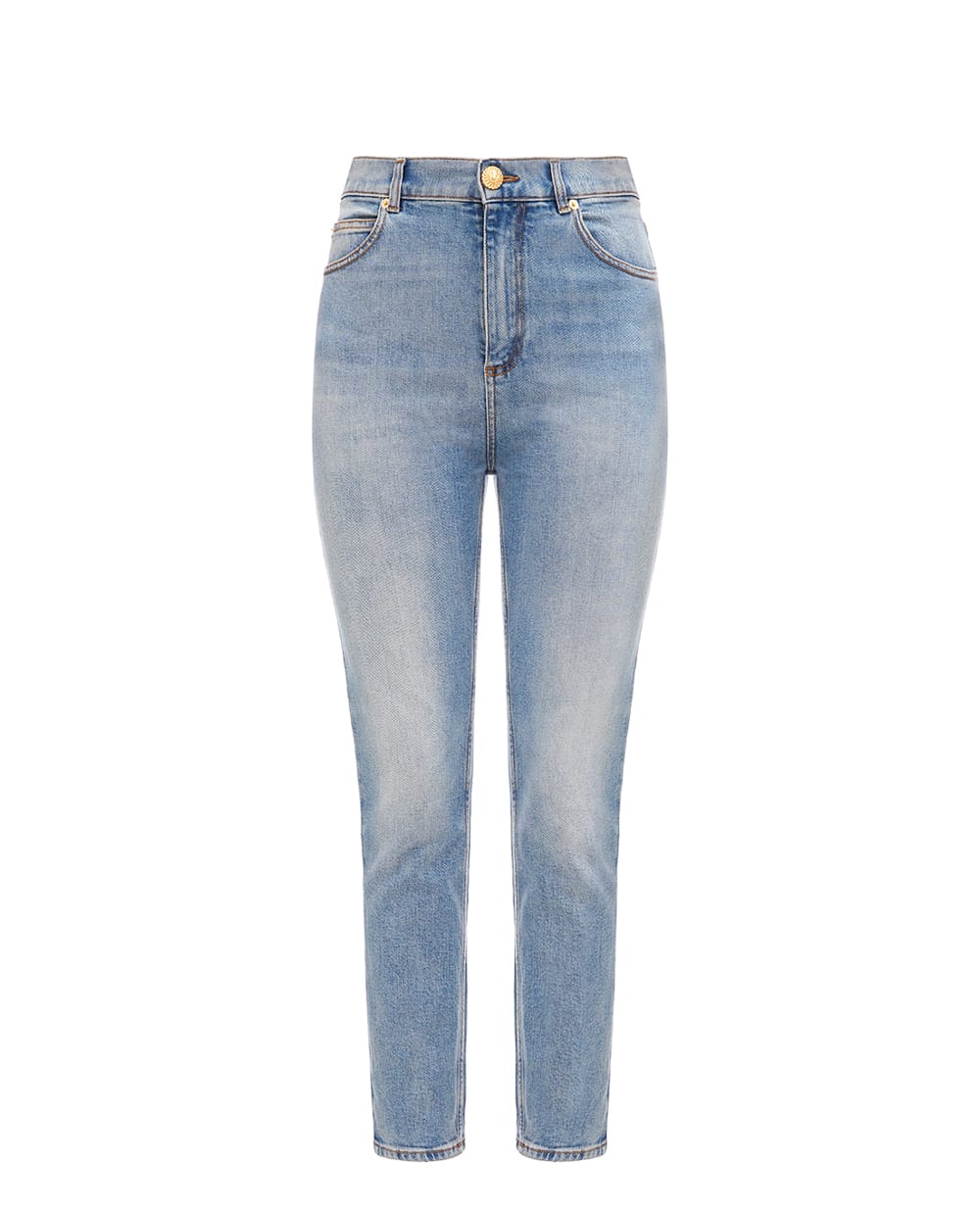 Джинси Balmain DF1MG008DE81, блакитний колір • Купити в інтернет-магазині Kameron
