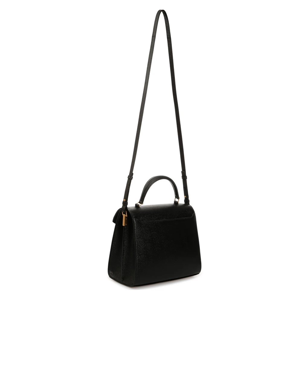 Кожаная сумка Cassandra Medium Saint Laurent 623931-BOW0W-, черный цвет • Купить в интернет-магазине Kameron