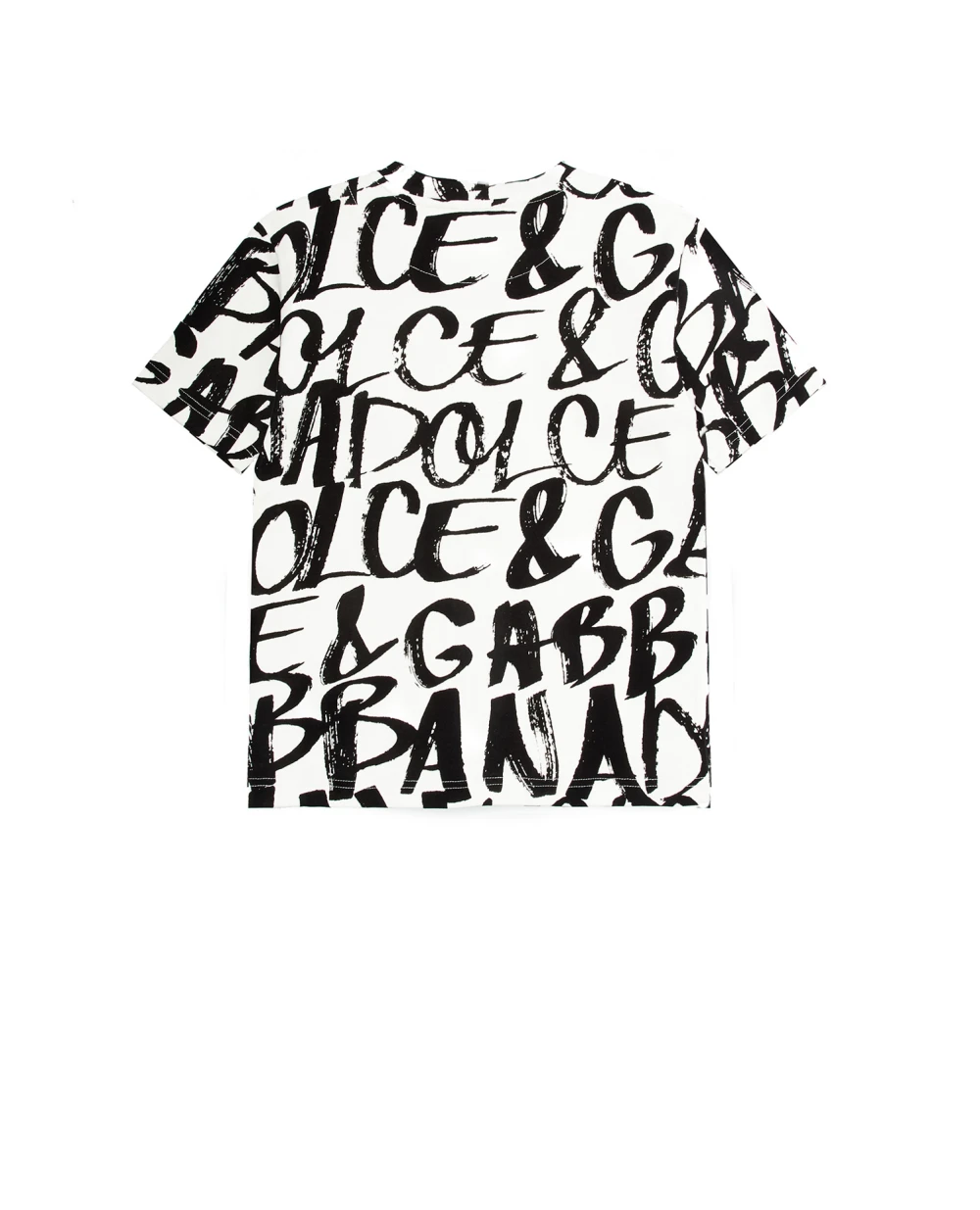 Детская футболка Dolce&Gabbana Kids L4JTDU-G7BCZ-S, белый цвет • Купить в интернет-магазине Kameron