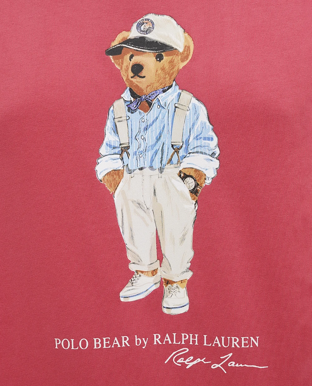 Футболка Polo Bear Polo Ralph Lauren 710854497036, коралловый цвет • Купить в интернет-магазине Kameron
