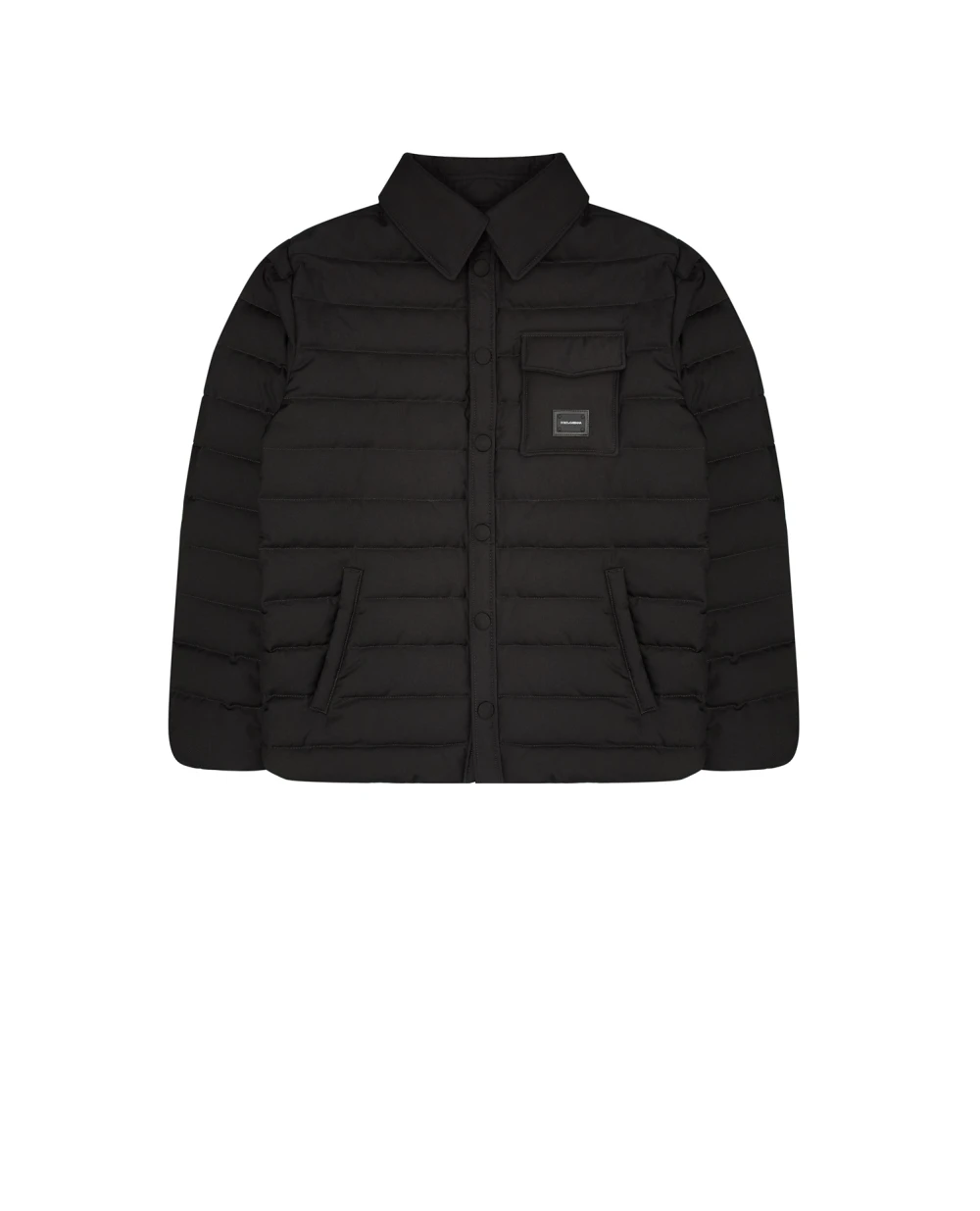 Куртка Dolce&Gabbana Kids L4JB3C-G7A5V-B, черный цвет • Купить в интернет-магазине Kameron
