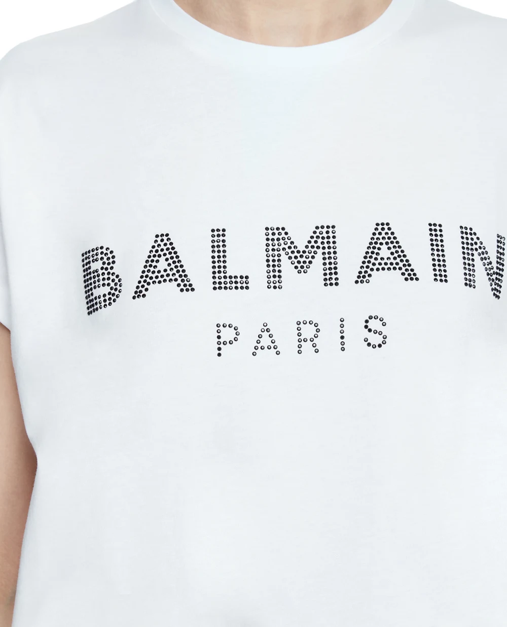 Футболка Balmain VF11351B011, белый цвет • Купить в интернет-магазине Kameron