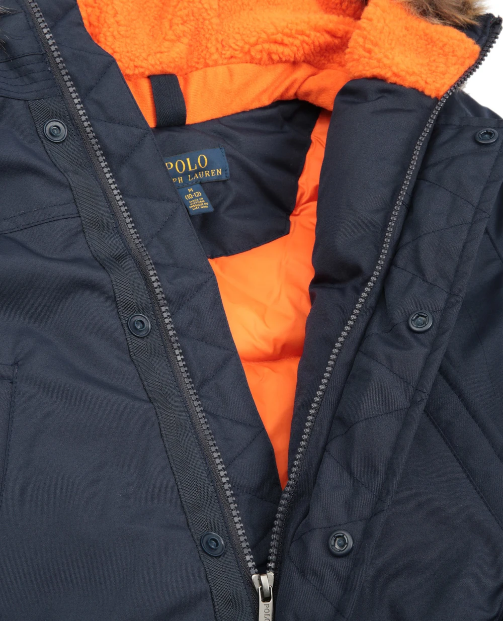 Детский пуховик Polo Ralph Lauren Kids 323797762001, синий цвет • Купить в интернет-магазине Kameron