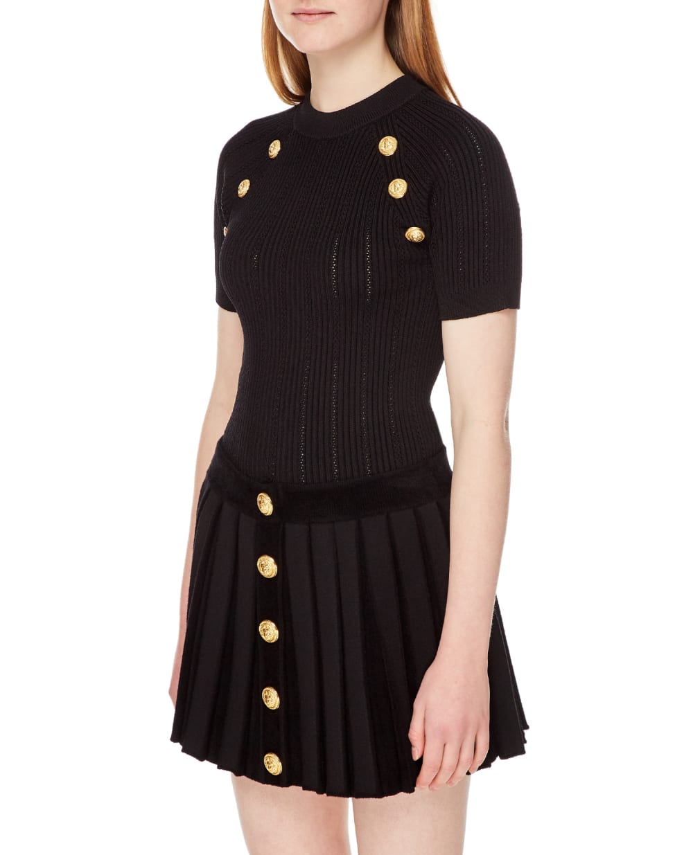 Джемпер Balmain YF1AL075KB39, черный цвет • Купить в интернет-магазине Kameron