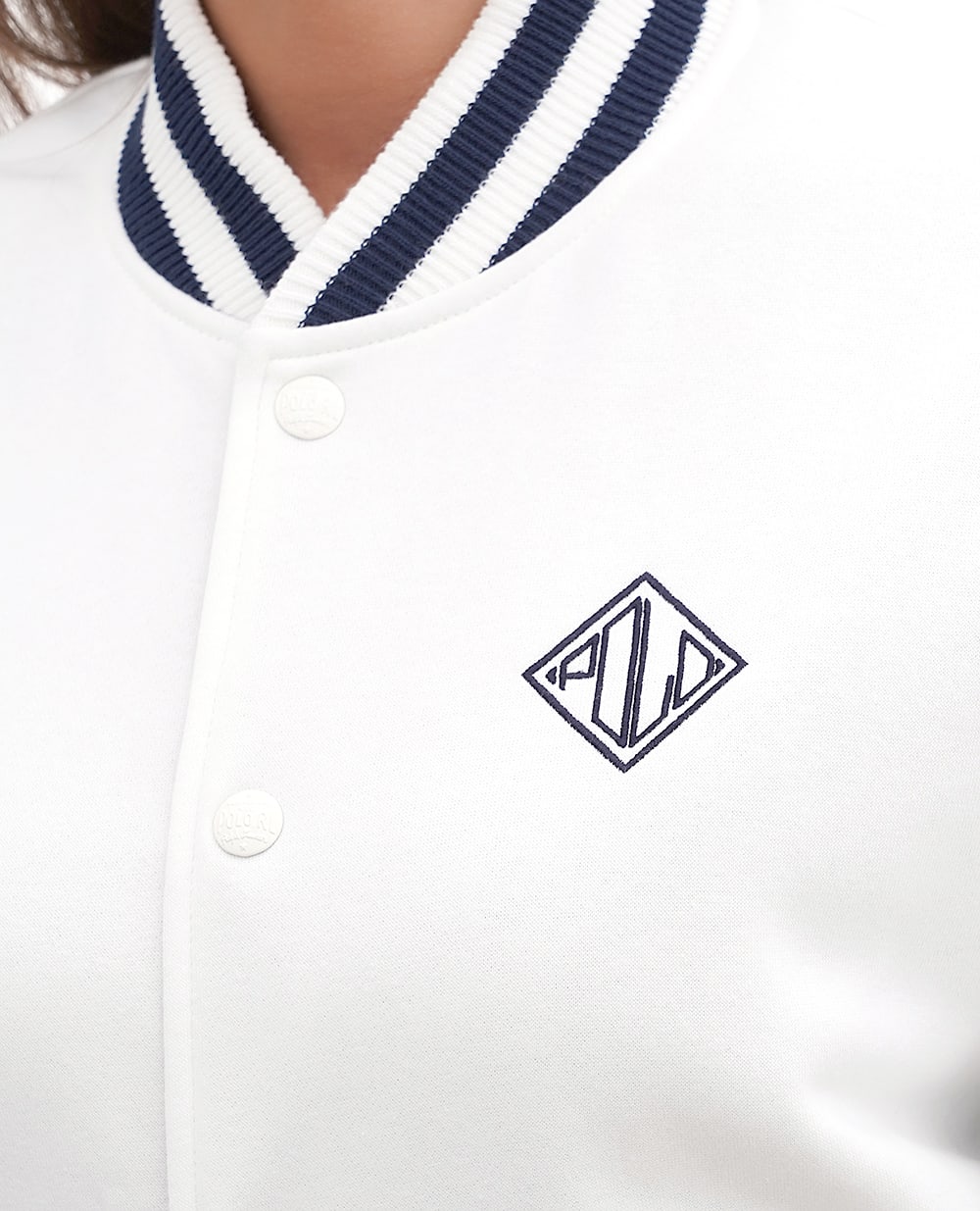 Двусторонний бомбер Polo Ralph Lauren 211924214001, белый цвет • Купить в интернет-магазине Kameron