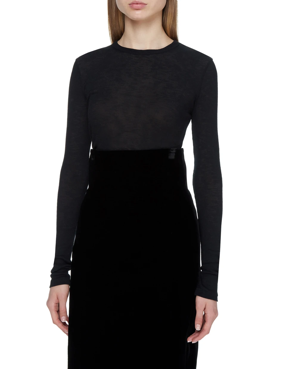 Джемпер Saint Laurent 631004-YBUD2-, черный цвет • Купить в интернет-магазине Kameron