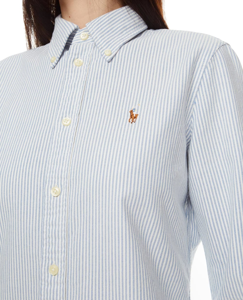 Рубашка Polo Ralph Lauren 211743355004, голубой цвет • Купить в интернет-магазине Kameron