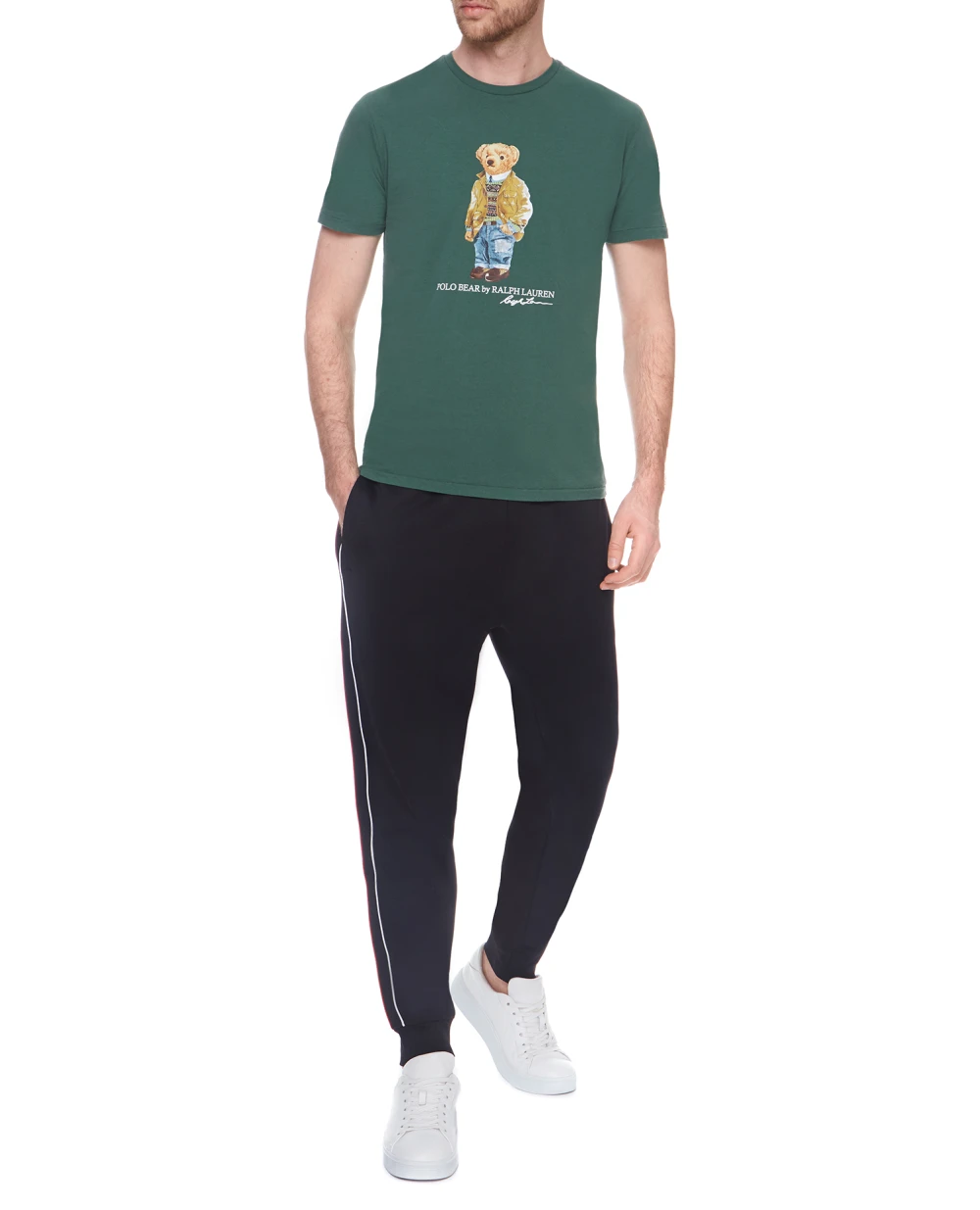 Футболка Polo Ralph Lauren 710835761003, зеленый цвет • Купить в интернет-магазине Kameron