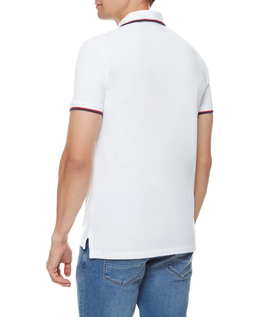 Поло Polo Ralph Lauren 710842621002, белый цвет • Купить в интернет-магазине Kameron