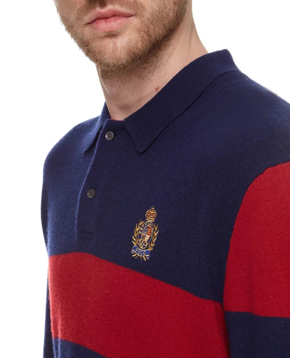 Кашемировое поло Polo Ralph Lauren 710729267001, разноцветный цвет • Купить в интернет-магазине Kameron