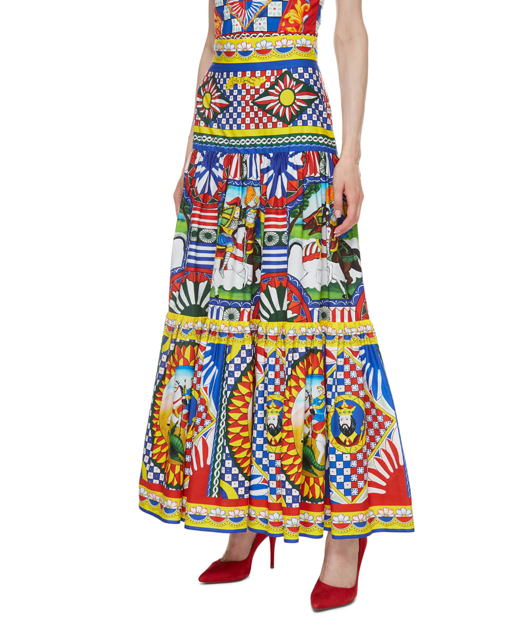Юбка Dolce&Gabbana F4A8QT-GDS11, разноцветный цвет • Купить в интернет-магазине Kameron
