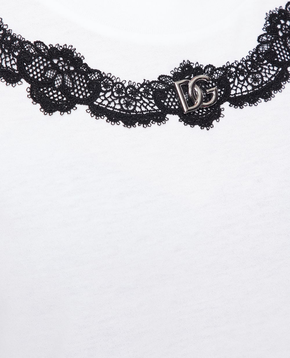 Футболка Dolce&Gabbana F8T00Z-G7H1Z, белый цвет • Купить в интернет-магазине Kameron